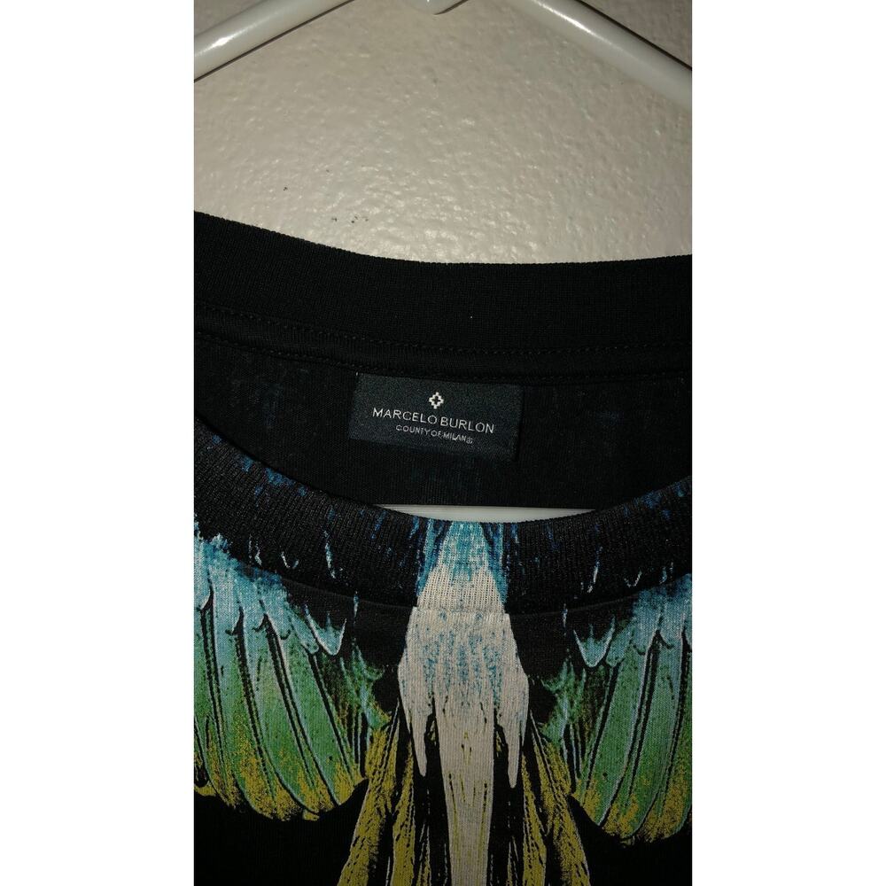 Marcelo Burlon Wing tee (sm hole) Large - Picture 2 of 7
